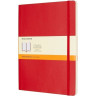 Блокнот MOLESKINE Classic Soft XLarge с разлиновкой, красный QP621F2