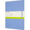 Блокнот MOLESKINE CLASSIC XLARGE нелинованный, голубая гортензия QP623B42