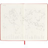 Ежедневник MOLESKINE Classic Large, красный DHF212DC3